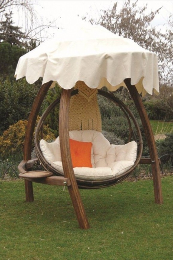 Ucgen Sepetli Salincak Bambu Gozde Garden