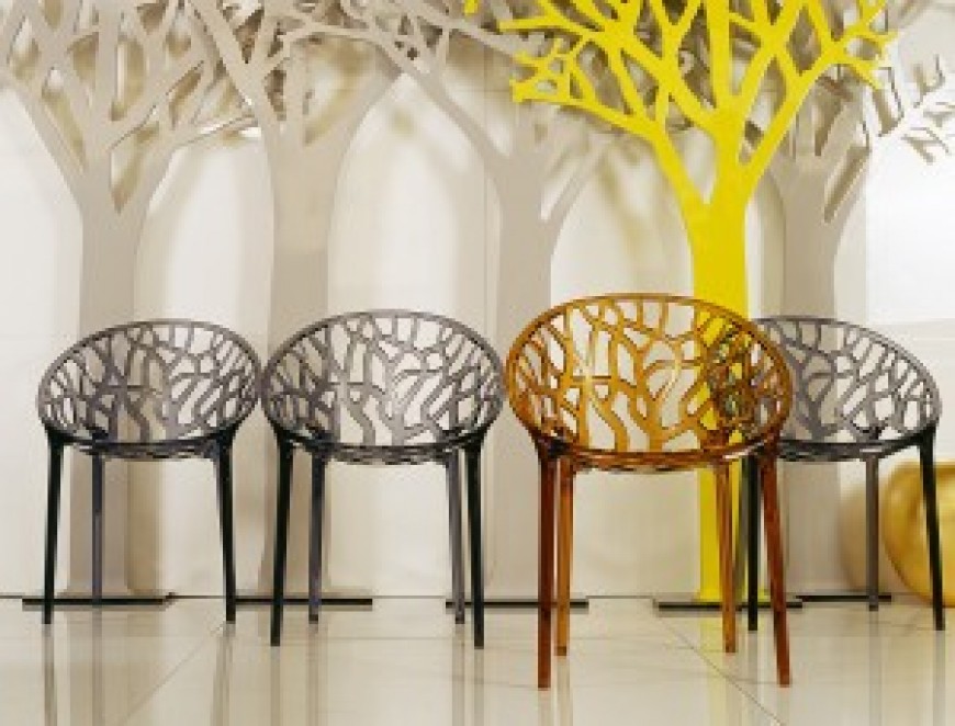 Crystal Polycarbon Bahce Balkon Sandalyesi Gozde Garden